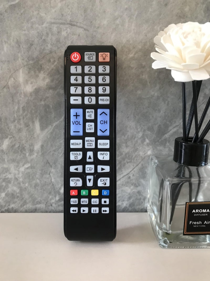 BOMAZ Replacement Remote Control Universal for Samsung UN32J400D PN51F4500 PN60F5300 Smart LED TV - Image 4